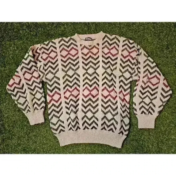 Vintage INC. International Concepts Sweater Mens Sz M/L Knit Crewneck - Picture 1 of 7